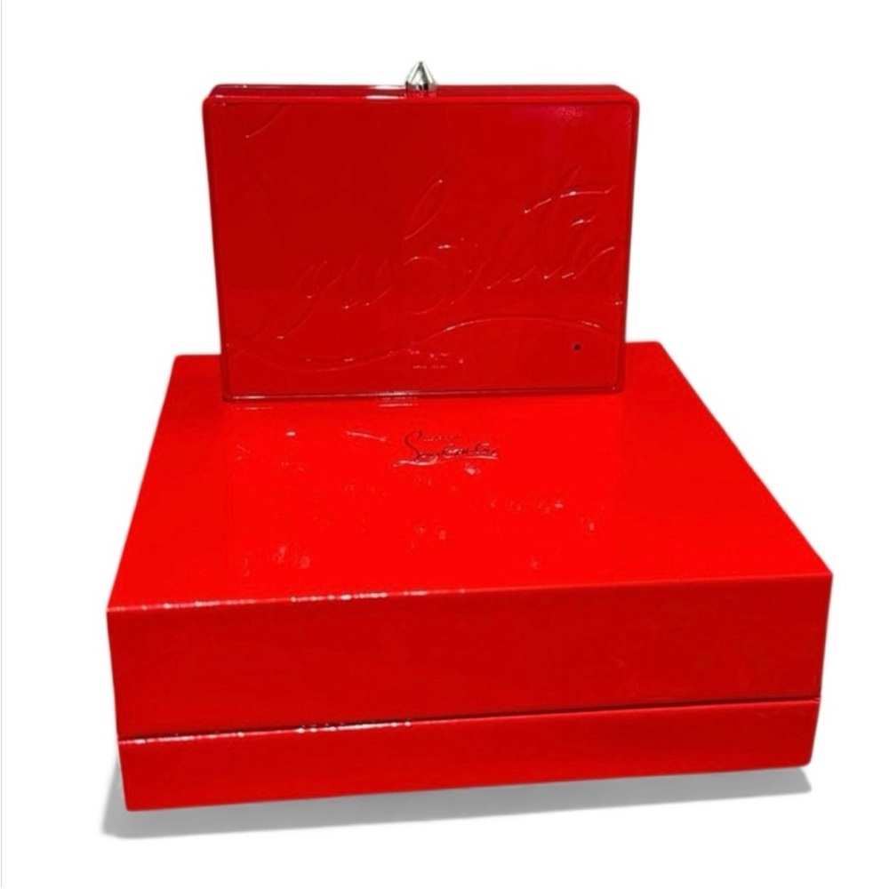 ❤️🔥 CHRISTIAN LOUBOUTIN ❤️🔥 Red Studded Gift Away - Picture 10 of 10